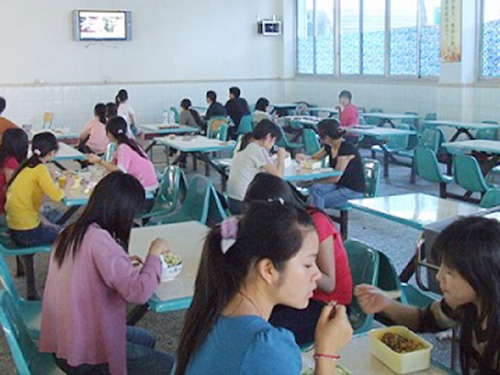 家具门窗厂食堂